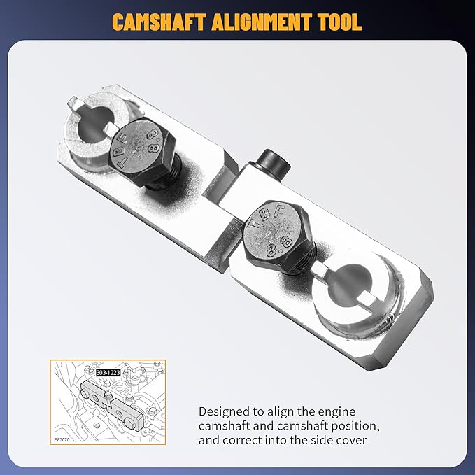 Engine Camshaft Alignment Timing Belt Tools Kit Fit for Volvo S80 XC90 XC60 XC70 3.0T 3.2 Replacement for Land Rover 3.2 i6 9997257 9997261 9997263 9997264 9997272 9997271 9997266 9997267