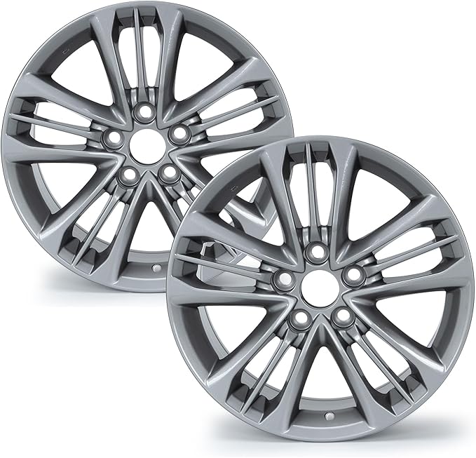 17'' x7'' Aluminum Alloy Replacement for OE Wheel Rim Compatible with Toyota Camry 2015-2017 - 75171, 2 Sets
