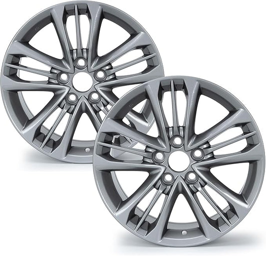 17'' x7'' Aluminum Alloy Replacement for OE Wheel Rim Compatible with Toyota Camry 2015-2017 - 75171, 2 Sets