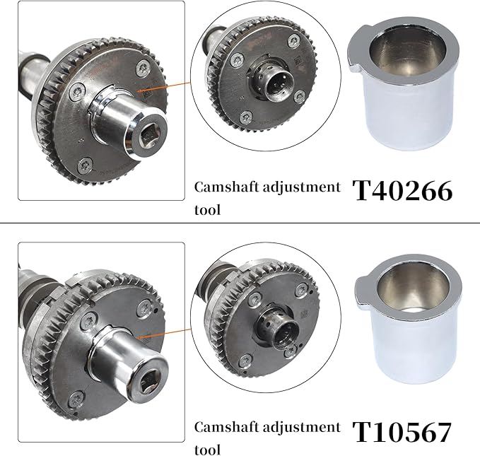 EA888 1.8 2.0 TSI TFSI Engine Camshaft Crankshaft Timing Tool Kit, Compatible with Audi 2.0T, VW VAG 2006-2018, T10354 T10355 T40271 T10352 T10368 T40196 T40191 T40267 T40266 T40011, 29 Pcs