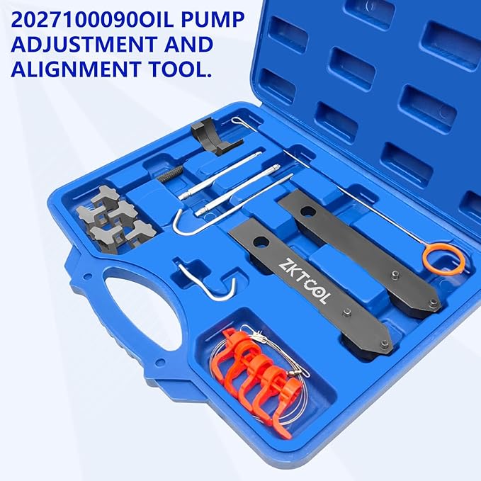 ZKTOOL 2027100090 Engine Oil Pump Balance Shaft Tool Kit for Jeep Chrysler 2.0T Engine, Engine Timing Tool,Oil Pump Adjustment and Alignment Tool.