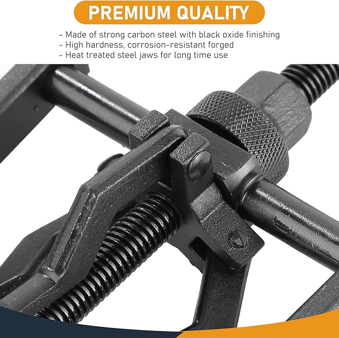 ATPEAM 3 Jaw Inner Bearing Puller - Heavy Duty Pilot Bearing and Bushing Removal Tool for Cars and SUVs