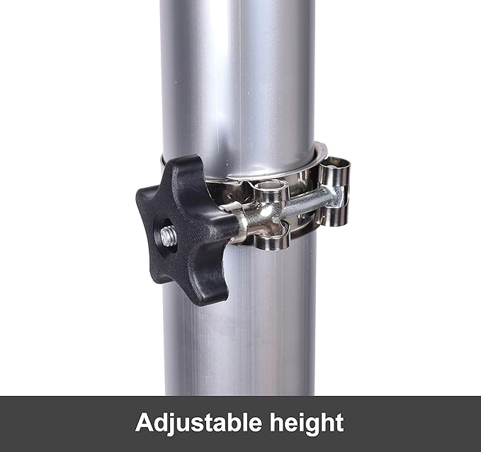 5 Gallon Portable Oil Lift Drain, Steel Oil Drain, Adjustable Height Waster Oil drain for Changing car and Truck Motor Oil, Red