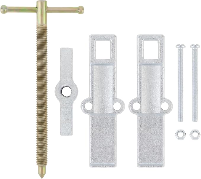 ChgImposs 4 Inch Two Jaw Bearing Puller Tool, Adjustable Carbon Steel Gear Pulley & Flywheel Remover Kit for Motorcycle, Car & Machine Use