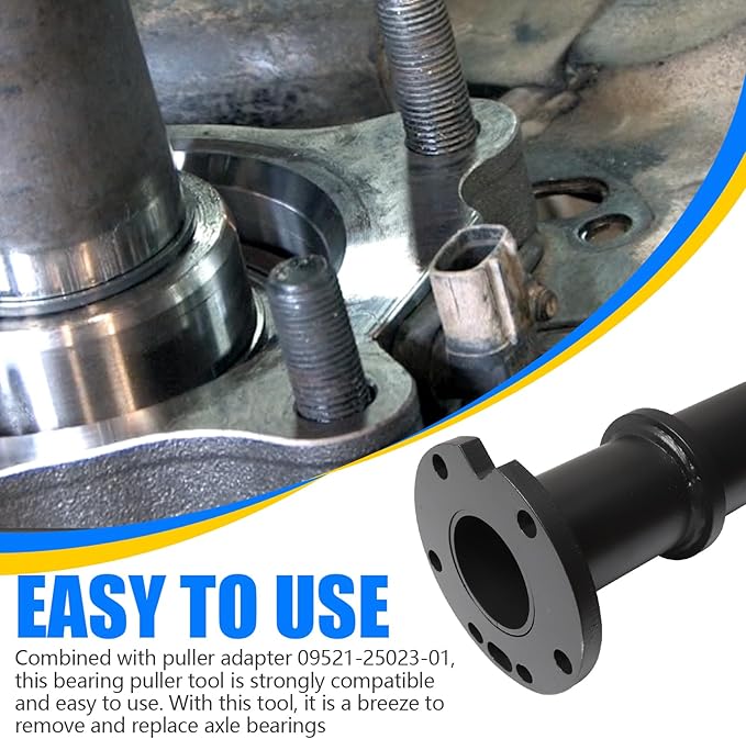 09521-25011 Rear Axle Bearing Puller Tool Compatible with Tacoma 1984-2018 Trucks Compatible with Nissan Frontier 2005-2017 | Xterra 2015-2017 Compatible with Suzuki Equator 2009-2012