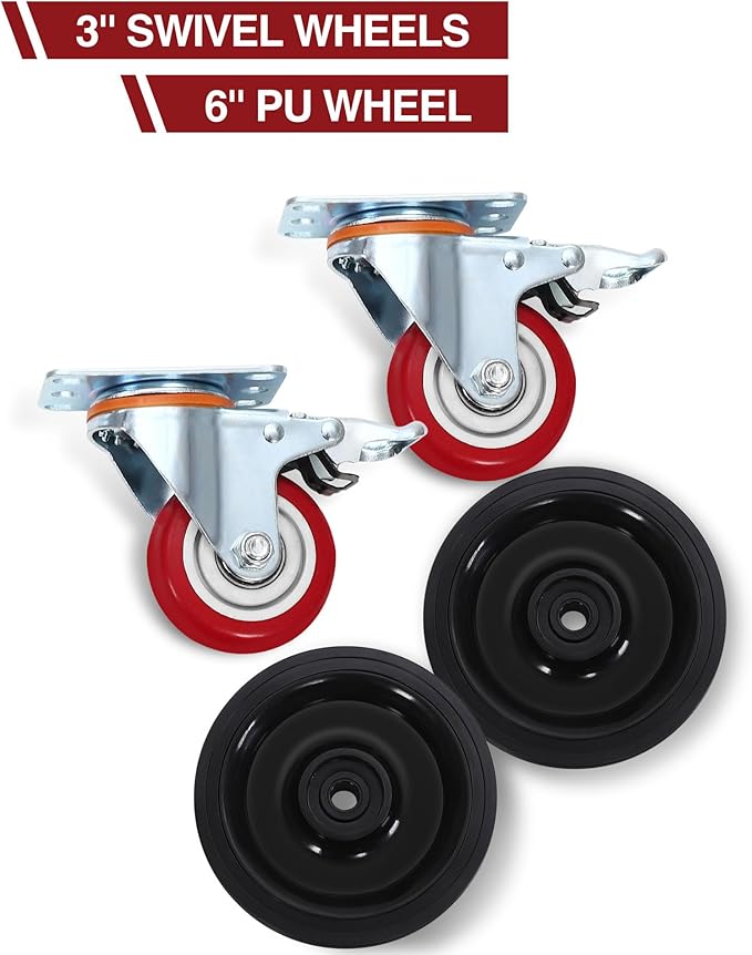 Low Profile Oil Drain Pan, 20 gal Electric Oil Drain Pan with Pump 110V Electric Pump, 8 ft Hose & Folding Handle, Rolling Cart for Cars, Trucks, Buses, RVs