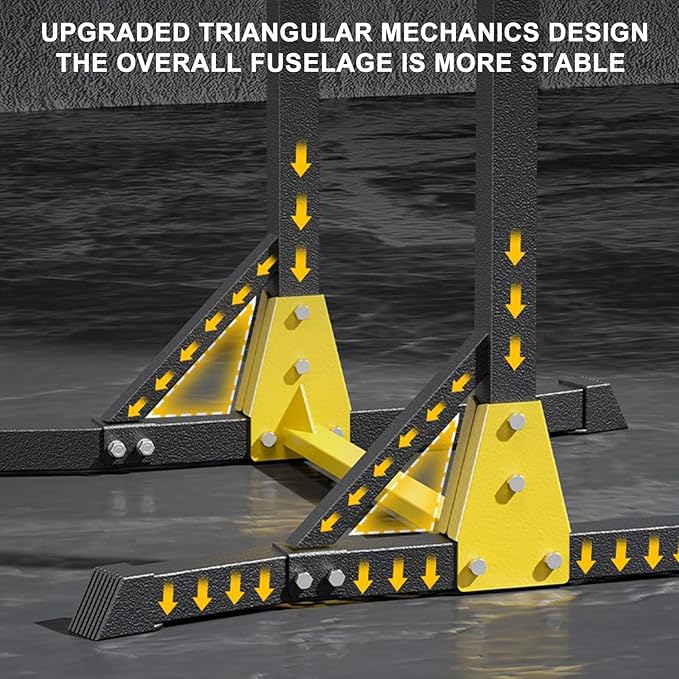 Pull Up Station, Max Bearing 400 LBS, Portable Power Tower Pull up Bar Station, Free Standing Pull Up Bar Stand for Home Gym, Pull Up and Dip Station with 11 Gears Adjustment, Black