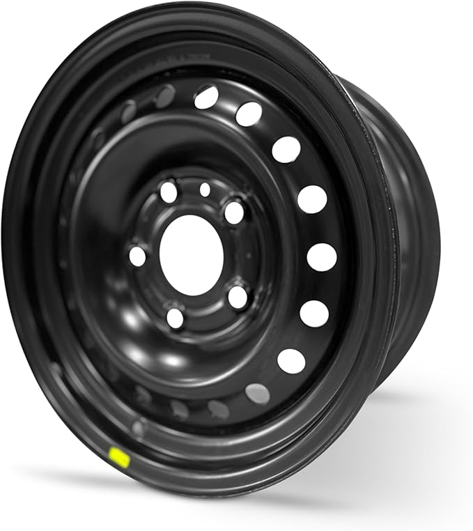 For 2005-2011 Dodge Dakota 16 Inch Powder-Coated Black Steel - Genuine OEM Rim - Road Ready Truck Wheel