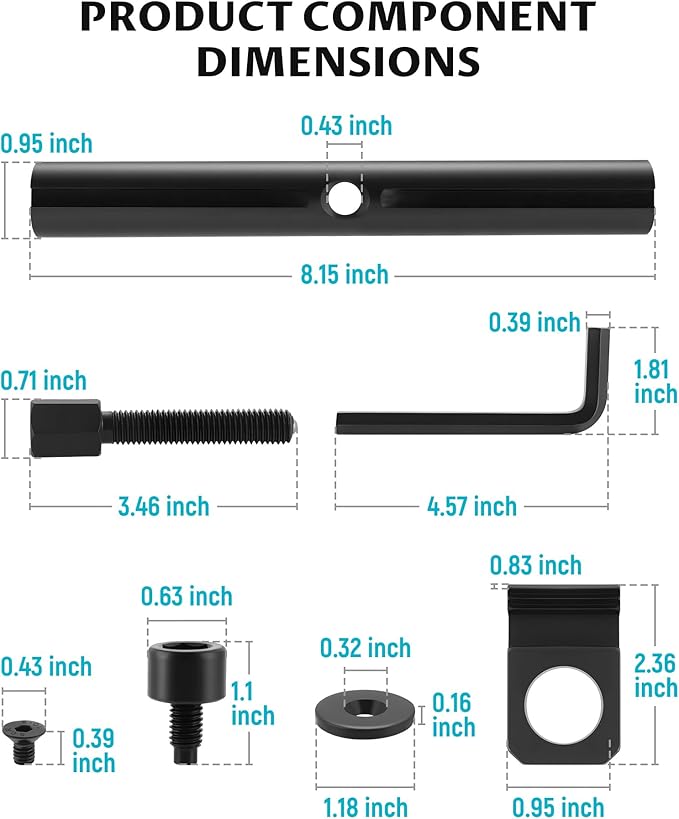 Lichamp Universal Crankshaft Pulley Puller Remover Tool Kit, Adjustable Ribbed Drive Belt Pulley Removal for A/C, Water Pumps, Power Steering Pumps, Alternators