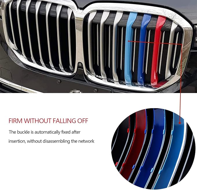 Automotive Grille Inserts for BMW X7 G07 2019-2022 7 Grilles,Front Grill Accessories