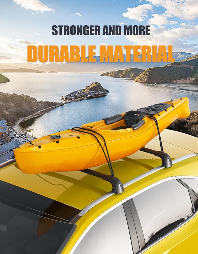 KINGGERI 220lbs Lockable Roof Rack Cross Bars Compatible with Volvo XC60 XC-60 2018-2026, Heavy Duty Anti-Theft Aluminum Roof Rails Crossbars Rooftop Accessories Luggage Racks Carrier