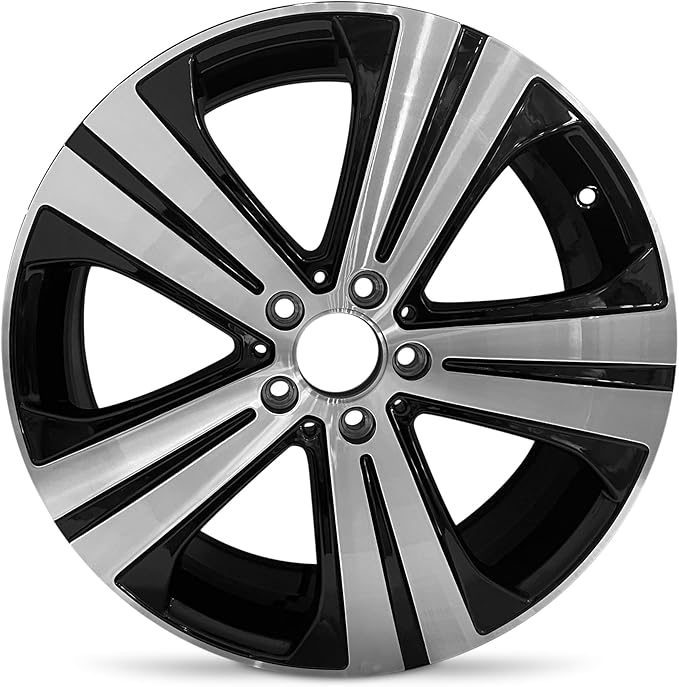 For 2020-2023 Mercedes-Benz GLE 450 19 Inch Machined Face with Black Inlay Alloy - Genuine OEM Rim - Road Ready SUV Wheel