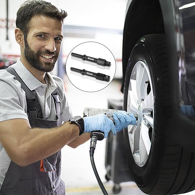 V019-1Kit Pneumatic Bolt Breaker Set 37315 & 37316，helps remove seized and frozen bolts and nuts