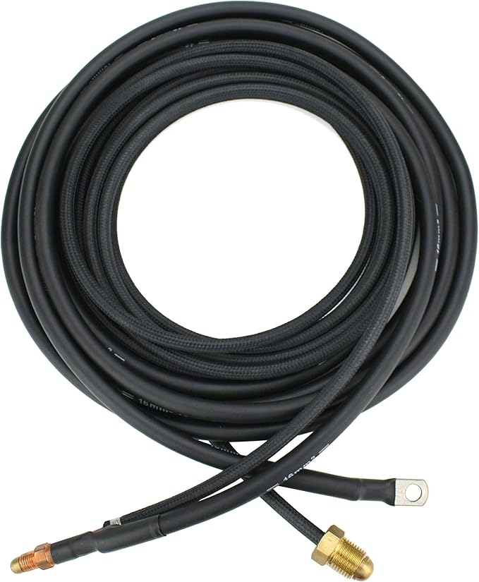 SÜA - TIG Torch Power Cable - Model: 57Y03-2 - 25 feet - 2pc for 9 and 17 Series TIG Torches