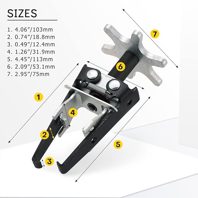 Overhead Valve Spring Compressor | Universal Automotive Engine Removal Repair Install Tool for Quick Removal of Valve Springs