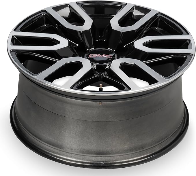 For 2021-2025 GMC Yukon 20 Inch Machined Black Alloy- Genuine OEM Take-Off Rim - Road Ready SUV Wheel