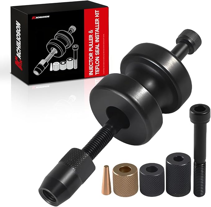Injector Puller & Teflon Seal Installer Kit - Compatible with BMW N14 N18 N54 N63, Replaces 130192 130193 130194 130195