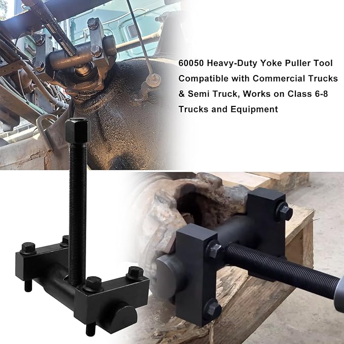 RULLINE Commercial Heavy Duty 60050 Yoke Puller for Semi Trucks, Compatible with Class 6-8 Transportation Trucks & Equipment – Model 10803