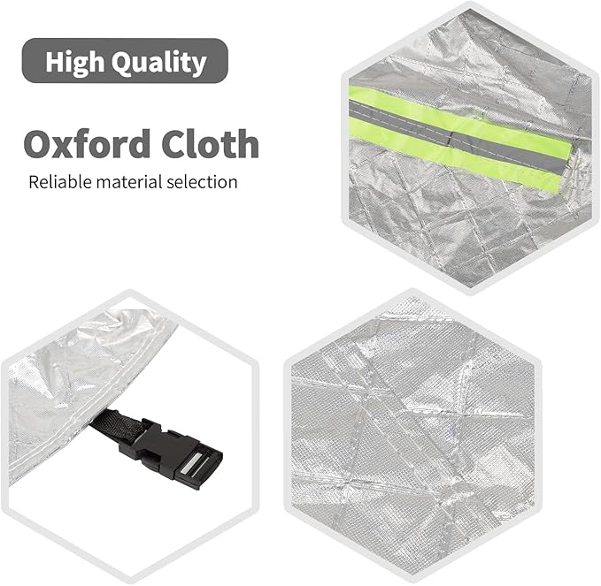 RT-TCZ for 4Runner Car Cover with Zipper Compatible with Toyota 4Runner 2010-2023 Exterior Protector Accessories