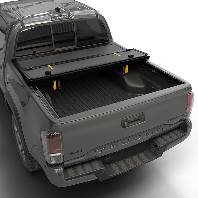 EZ Fold Hard Tonneau Cover Fits 2016-2023 Toyota Tacoma w/OE Track System 5'1" Bed (60.5")
