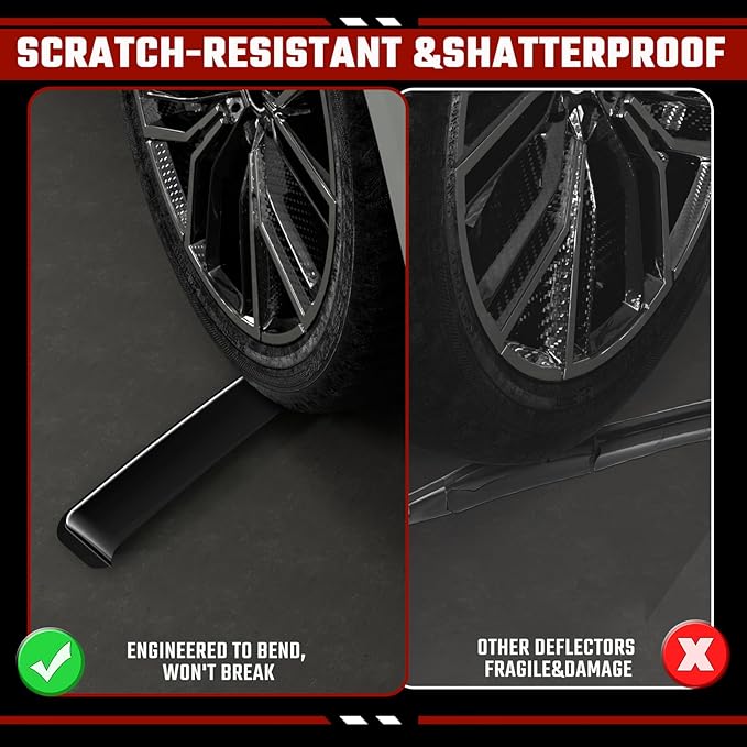 Window Rain Guards Fit for Chevy Silverado/GMC Sierra 1500 Crew Cab 2019-2024, Extra Durable Tape-on Side Window Deflectors, Wind Deflectors Rain Guard Black - 4 PCS