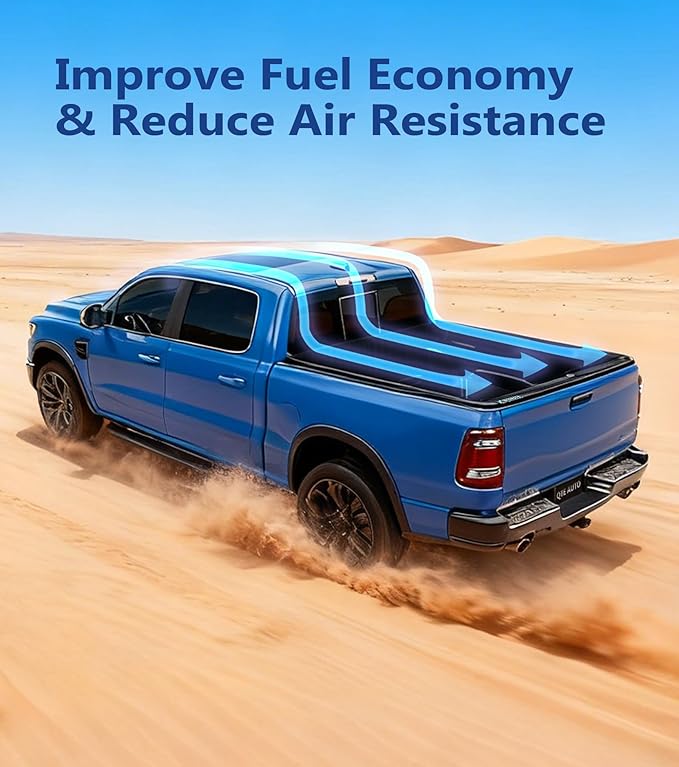 PM Auto Soft Roll Up Bed Cover Replacement for 2015 2024 Ford F-150 5'7" (67") Bed