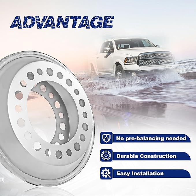 800822 2Pcs of Steer Auto Wheel Balancer Fit for 22.5-24.5" Wheel