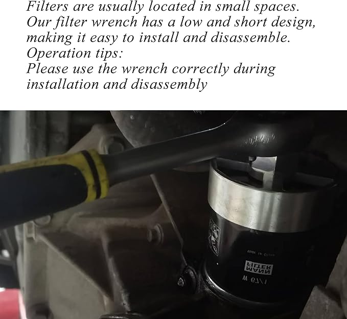 Oil Filter Wrench, Socket, for toyota Camry Tacoma Lexus Tundra 4Runner RAV4 Corolla Highlander Prius accessories- 64mm oil filter Tool