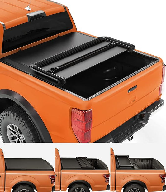 TIPTOP Soft Tri-Fold Tonneau Cover Truck Bed for 2019-2025 Ranger 5ft Bed (61") | TPX3 |