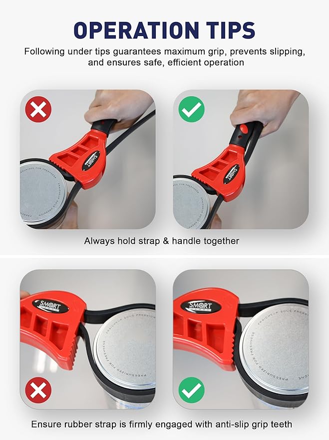 SMART JERRY - Rubber Strap Wrench Plumbing | 2-Pack Anti-Scratch Belt Wrenches for Shower Heads, Oil Filter, Pipes & Drain | Adjustable Shower Head Wrenches | Oil Filter Strap Wrench