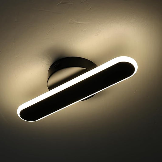 12V RV 10inch LED Ceiling Light Fixture, 12V RV Interior Light Fixture with On&Off Switch, 12Volt Wall Reading Light Fixture, Dimmable, 4000K for Motorhome Camper Trailer