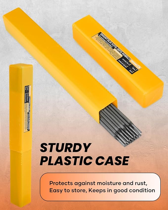 Saker E6013 Welding Rod 3/32'' 1-Pound Carbon Steel Stick Welding Electrodes