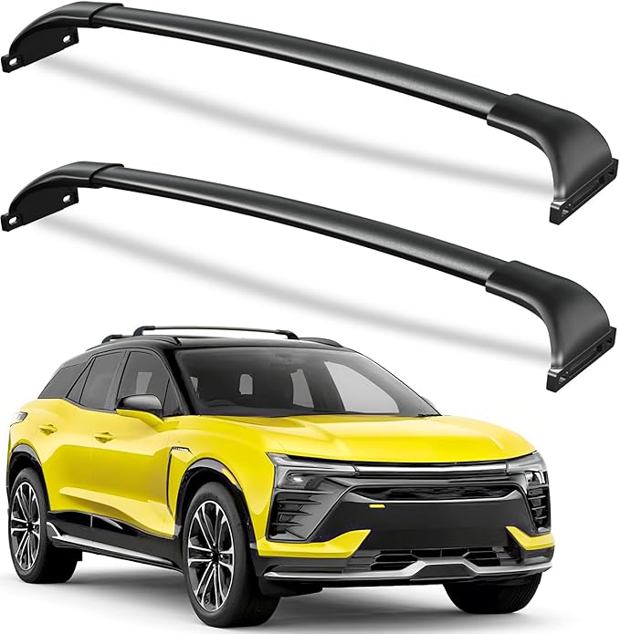 Roof Rack Cross Bars 220lbs Compatible with Chevy Chevrolet Blazer EV 2024 2025 2026,Heavy Duty All-Metal Aluminum Roof Rails Crossbars Cargo Canoe