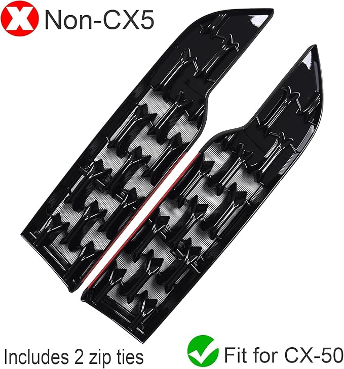 for Mazda CX50 2023-2025 Gen 2 Front Grille Inserts with 304 Stainless Steel Mesh, Front Bumper Bug Guard Grill Cover Trim Car Exterior Accessories Protector for 2024 2026 Mazda CX 50 Hybrid