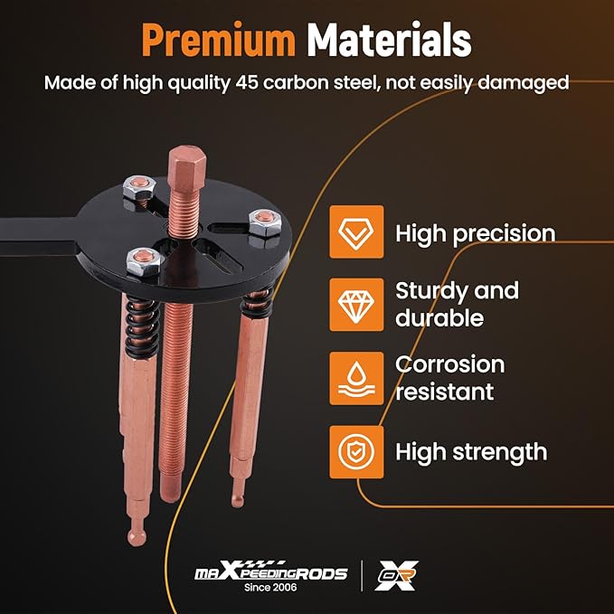 maXpeedingrods 36-in-1 Bearing Puller Set, Inner Bearing Puller Separator Kit, Blind Hole Bearing Removal Tool Bearing Disassembly Gear Puller