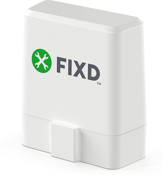FIXD Bluetooth OBD2 Scanner for Car - Car Code Readers & Scan Tools for iPhone/Android - Wireless OBD2 Auto Diagnostic Tool - Check Engine & Fix All Vehicles 1996+ (1 Pack w/Free FIXD Premium Trial)