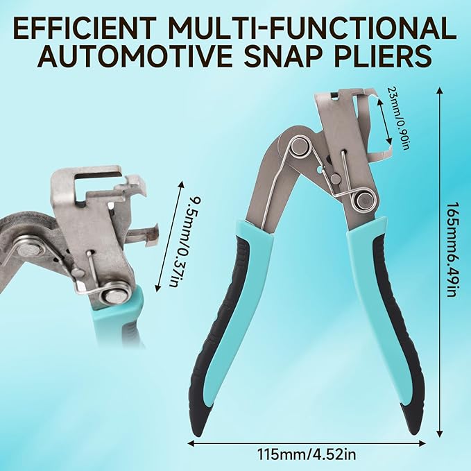 Car Clip Pliers and Disassembly Tools, Multi-Functional Panel Clip Removal Plier, Buckles, Rivets, Open The Panels Effortlessly Without Damage