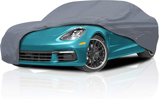 DaShield Supreme Car Cover for Porsche 911 Carrera 1984-1989 Targa Coupe All Weather Protection Semi Custom Fit Dust, Sun, Snow, Rain Protection Indoor Outdoor