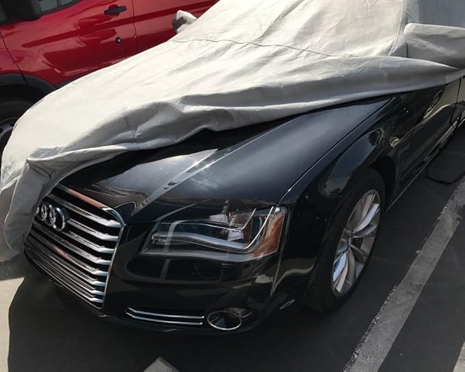 CarsCover Custom Fits 2011-2022 Audi A8 S8 Quattro LWB Car Cover Heavy Duty Weatherproof Ultrashield Covers