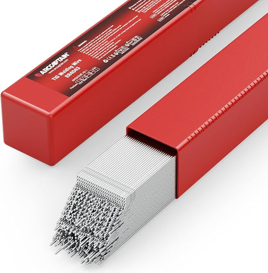 ARCCAPTAIN Aluminum TIG Welding Rod ER4043, Welding Wire Filler Rod, 3/32" X 16", 5LB