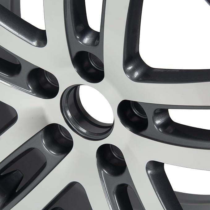 16'' x 6.5'' Aluminum Alloy Replacement for OE Wheel Rim Compatible with Jetta 2005-2018 - Direct Fit, 2 Sets