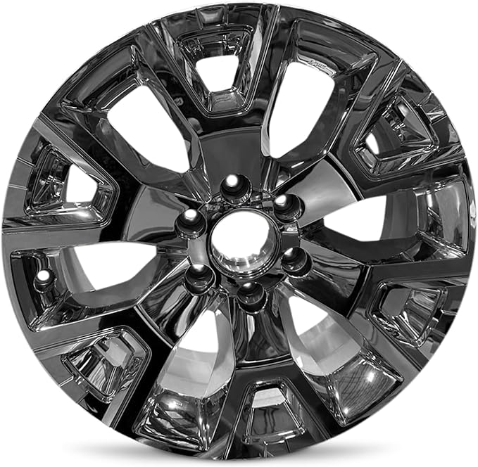 For 2019-2024 Nissan Titan 17 Inch Chrome-Clad Silver Alloy - Genuine OEM Rim - Road Ready Truck Wheel