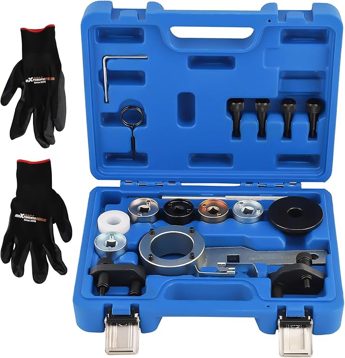 maXpeedingrods Engine Camshaft Crankshaft Timing Tool Kit EA888 1.8 2.0 TSI/TFSI for Audi for Volkswagen for Skoda T10352 T40196 T40271 T10368 T10354 T10355 T10060A T40011 T40098 T40267, 19 Pcs