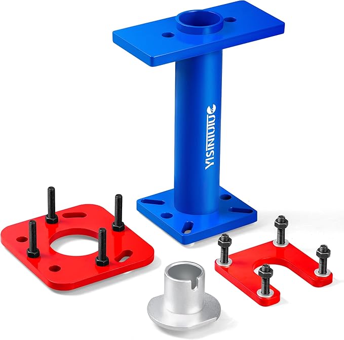 Rear Axle Bearing Puller and Installer, Wheel Bearing Removal Tool with ABS Tone Ring Tool Adapter Plate, Compatible with 1995-2020 Toyota 4Runner Hilux Tacoma T100 Tundra Pick-up