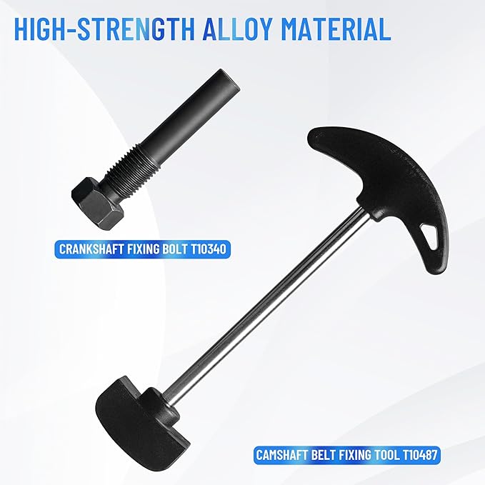 Engine Camshaft Timing Tool Replacement for VAG EA211 1.0L 1.2L 1.4L 1.6L FSI TSI TFSI, Compatible with VW Audi A3 Golf 7 Jetta Skoda Octavia Seat Leon,T10340, T10494, T10499, T10487, T10476, T10477.