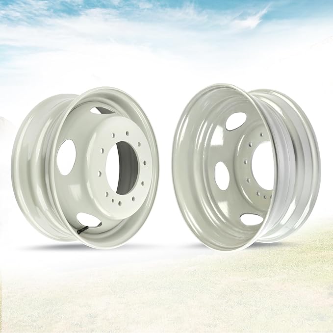 20.5" Steel Wheel for Ford F450SD F550SD 2005-2023 Super Duty Dually Gray OEM Design Replacement#50341015-DA,8C34-1015-DB,6C34-1015-DA