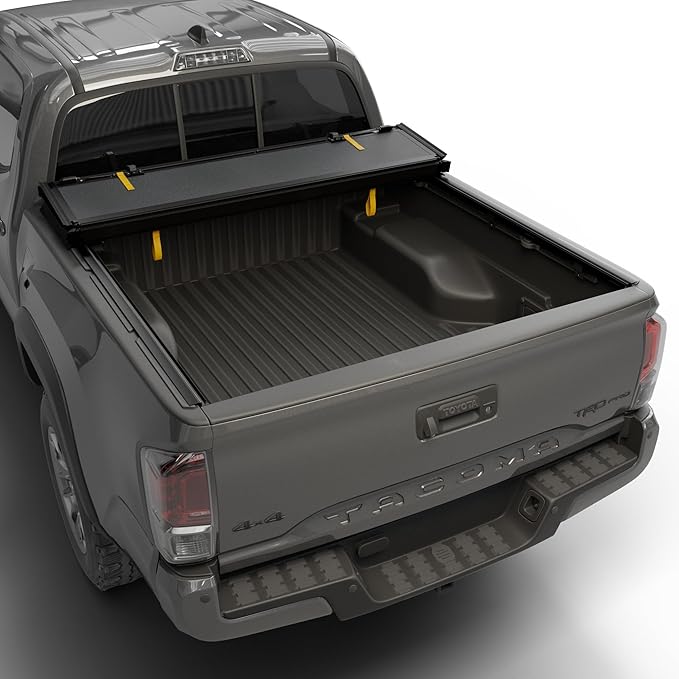 EZ Fold Hard Tonneau Cover Fits 2016-2023 Toyota Tacoma w/OE Track System 5'1" Bed (60.5")