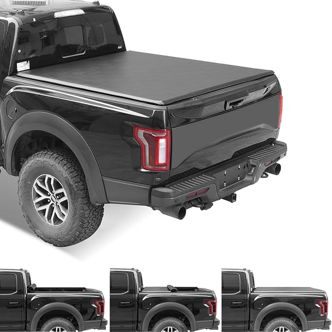 Lyon Cover 5.8ft / 69.3in Soft Roll Up Truck Bed Cover Compatible with 2007-2026 Chevy Silverado/GMC Sierra 1500 Tonneau Cover | Not for CarbonPro Bed
