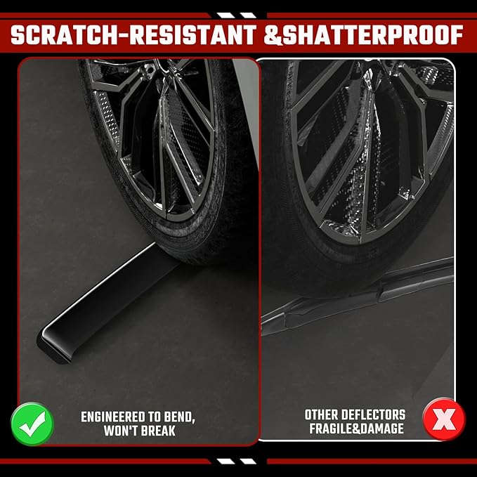 Extra Durable Rain Guards Fit for 2019-2025 Toyota Camry, Tape-on Side Window Deflectors 19 20 21 22 23 24 25 Camry Wind Deflectors Rain Guard Black - 4 PCS