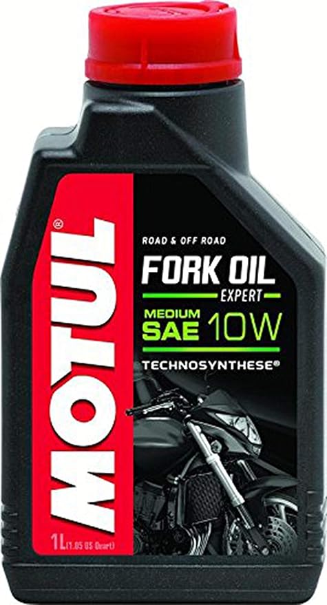 Motul 105930 Expert Fork Oil-10W Medium-1 Liter, 33.81 Fluid_Ounces
